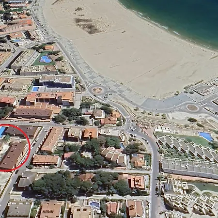 アパート At122 Con Piscina Y Airco, 150m De La Playa トラダンバーラ