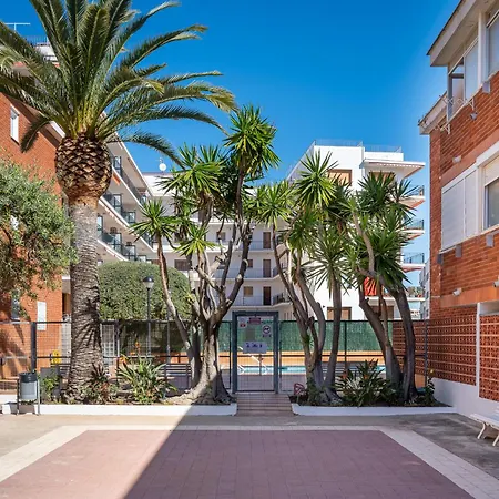 公寓 At122 Con Piscina Y Airco, 150m De La Playa